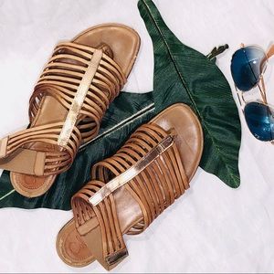 COLE HAAN GLADIATOR SANDALS - 7M